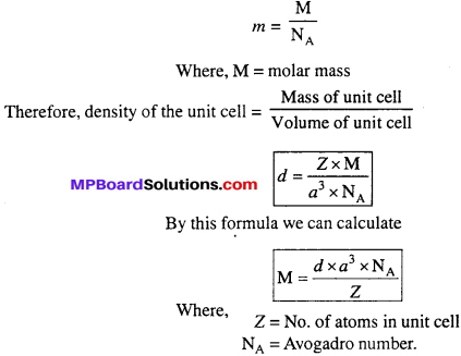 MP Board Class 12th Chemistry Solutions Chapter 1 The Solid State - 29