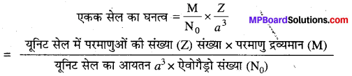 MP Board Class 12th Chemistry Solutions Chapter 1 ठोस अवस्था - 31
