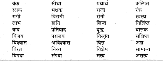 MP Board Class 12th General Hindi व्याकरण विलोम शब्द img-5