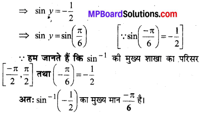 MP Board Class 12th Maths Book Solutions Chapter 2 प्रतिलोम त्रिकोणमितीय फलन Ex 2.1 img 1