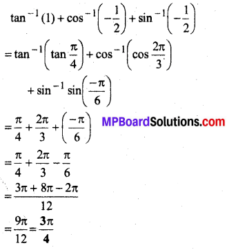 MP Board Class 12th Maths Book Solutions Chapter 2 प्रतिलोम त्रिकोणमितीय फलन Ex 2.1 img 6