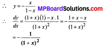 MP Board Class 12th Maths Book Solutions Chapter 5 सांतत्य तथा अवकलनीयता विविध प्रश्नावली img 19