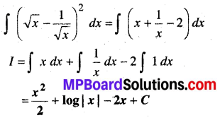 MP Board Class 12th Maths Book Solutions Chapter 7 समाकलन Ex 7.1 img 9