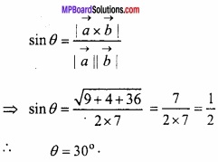 MP Board Class 12th Maths Important Questions Chapter 10 सदिश बीजगणित img 17