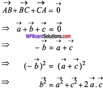 MP Board Class 12th Maths Important Questions Chapter 10 सदिश बीजगणित img 49a