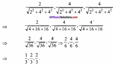 MP Board Class 12th Maths Important Questions Chapter 11 Three Dimensional Geometry IMG 13