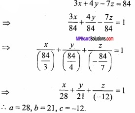 MP Board Class 12th Maths Important Questions Chapter 11 Three Dimensional Geometry IMG 18