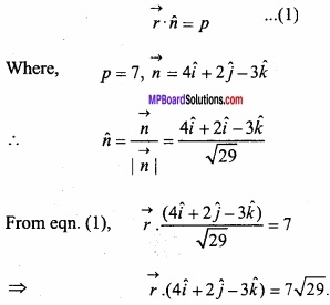 MP Board Class 12th Maths Important Questions Chapter 11 Three Dimensional Geometry IMG 22