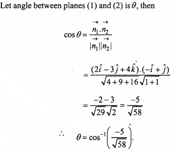 MP Board Class 12th Maths Important Questions Chapter 11 Three Dimensional Geometry IMG 25a