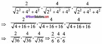 MP Board Class 12th Maths Important Questions Chapter 11 त्रि-विमीय ज्यामिति img 12