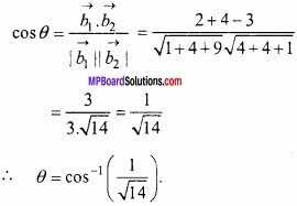 MP Board Class 12th Maths Important Questions Chapter 11 त्रि-विमीय ज्यामिति img 8
