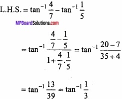 MP Board Class 12th Maths Important Questions Chapter 2 Inverse Trigonometric Functions img 5
