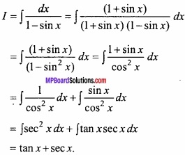 MP Board Class 12th Maths Important Questions Chapter 7A Integration img 15 - Copy