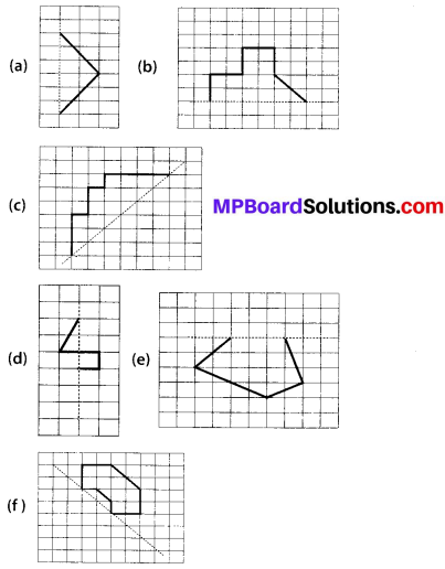 MP Board Class 6th Maths Solutions Chapter 13 Symmetry Ex 13.1 8