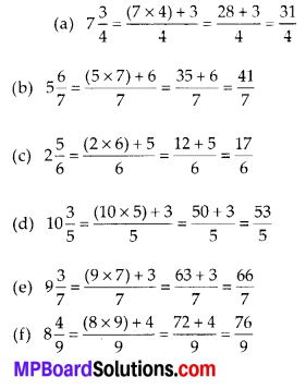 MP Board Class 6th Maths Solutions Chapter 7 Fractions Ex 7.2 7