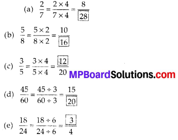 MP Board Class 6th Maths Solutions Chapter 7 Fractions Ex 7.3 5