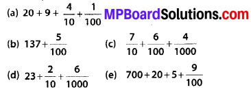 MP Board Class 6th Maths Solutions Chapter 8 Decimals Ex 8.2 8
