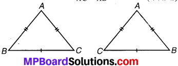 MP Board Class 7th Maths Solutions Chapter 7 त्रिभुजों की सर्वांगसमता Ex 7.1 image 5