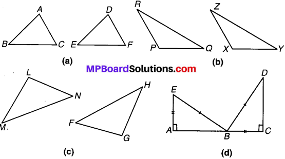 MP Board Class 7th Maths Solutions Chapter 7 त्रिभुजों की सर्वांगसमता Ex 7.2 image 1