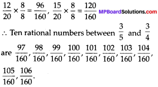 MP Board Class 8th Maths Solutions Chapter 1 Rational Numbers Ex 1.2 img-13