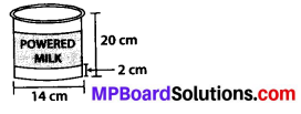 MP Board Class 8th Maths Solutions Chapter 11 Mensuration Ex 11.3 12
