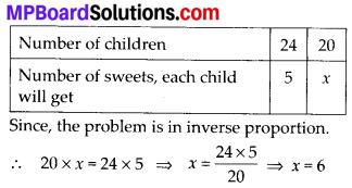 MP Board Class 8th Maths Solutions Chapter 13 Direct and Inverse Proportion Ex 13.2 9
