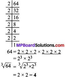 MP Board Class 8th Maths Solutions Chapter 7 घन और घनमूल Ex 7.2 img-1