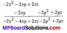 MP Board Class 8th Maths Solutions Chapter 9 Algebraic Expressions and Identities Ex 9.3 4