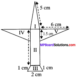 MP Board Class 9th Maths Solutions Chapter 12 Heron’s Formula Ex 12.2 img-3