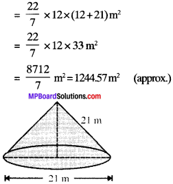 MP Board Class 9th Maths Solutions Chapter 13 Surface Areas and Volumes Ex 13.3 img-1