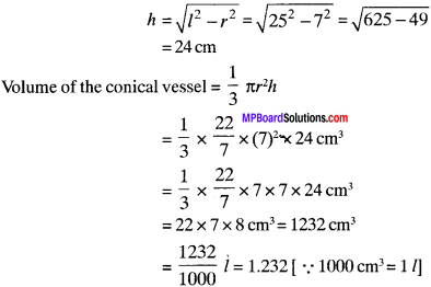 MP Board Class 9th Maths Solutions Chapter 13 Surface Areas and Volumes Ex 13.7 img-2