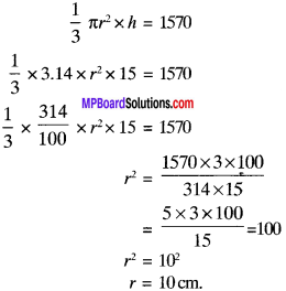 MP Board Class 9th Maths Solutions Chapter 13 Surface Areas and Volumes Ex 13.7 img-4