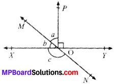 MP Board Class 9th Maths Solutions Chapter 6 Lines and Angles Ex 6.1 img-2
