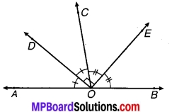 MP Board Class 9th Maths Solutions Chapter 6 रेखाएँ और कोण Ex 6.3 15