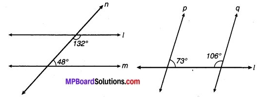 MP Board Class 9th Maths Solutions Chapter 6 रेखाएँ और कोण Ex 6.3 22