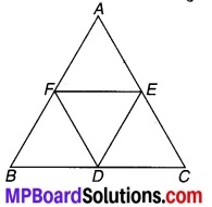 MP Board Class 9th Maths Solutions Chapter 8 चतुर्भुज Additional Questions 8