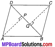 MP Board Class 9th Maths Solutions Chapter 8 चतुर्भुज Ex 8.1 10