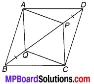 MP Board Class 9th Maths Solutions Chapter 8 चतुर्भुज Ex 8.1 9