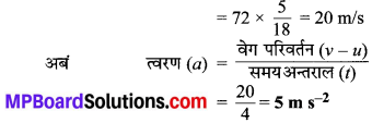 MP Board Class 9th Science Solutions Chapter 9 बल तथा गति के नियम image 5