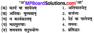Mp Board Class 10 Sanskrit Chapter 14