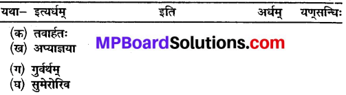 MP Board Class 10th Sanskrit Solutions Chapter 19 गुरुदक्षिणा img 4