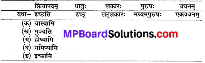 Sanskrit Class 10 Chapter 5 Mp Board