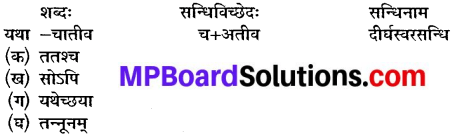 Class 10th Sanskrit Chapter 9 MP Board