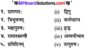 Samas Class 10 Sanskrit MP Board 
