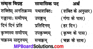 Sanskrit Samas Class 10 MP Board