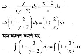 MP Board Class 12th Maths Book Solutions Chapter 9 अवकल समीकरण Ex 9.4 img 16