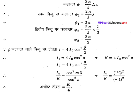 MP Board Class 12th Physics Solutions Chapter 10 तरंग-प्रकाशिकी img 2