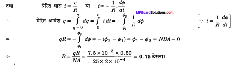 MP Board Class 12th Physics Solutions Chapter 6 वैद्युत चुम्बकीय प्रेरण img 11