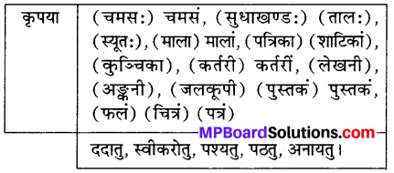 MP Board Class 6th Sanskrit Solutions Chapter 6 मम दिनचर्या 1