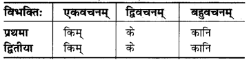MP Board Class 6th Sanskrit व्याकरण-खण्डः 16